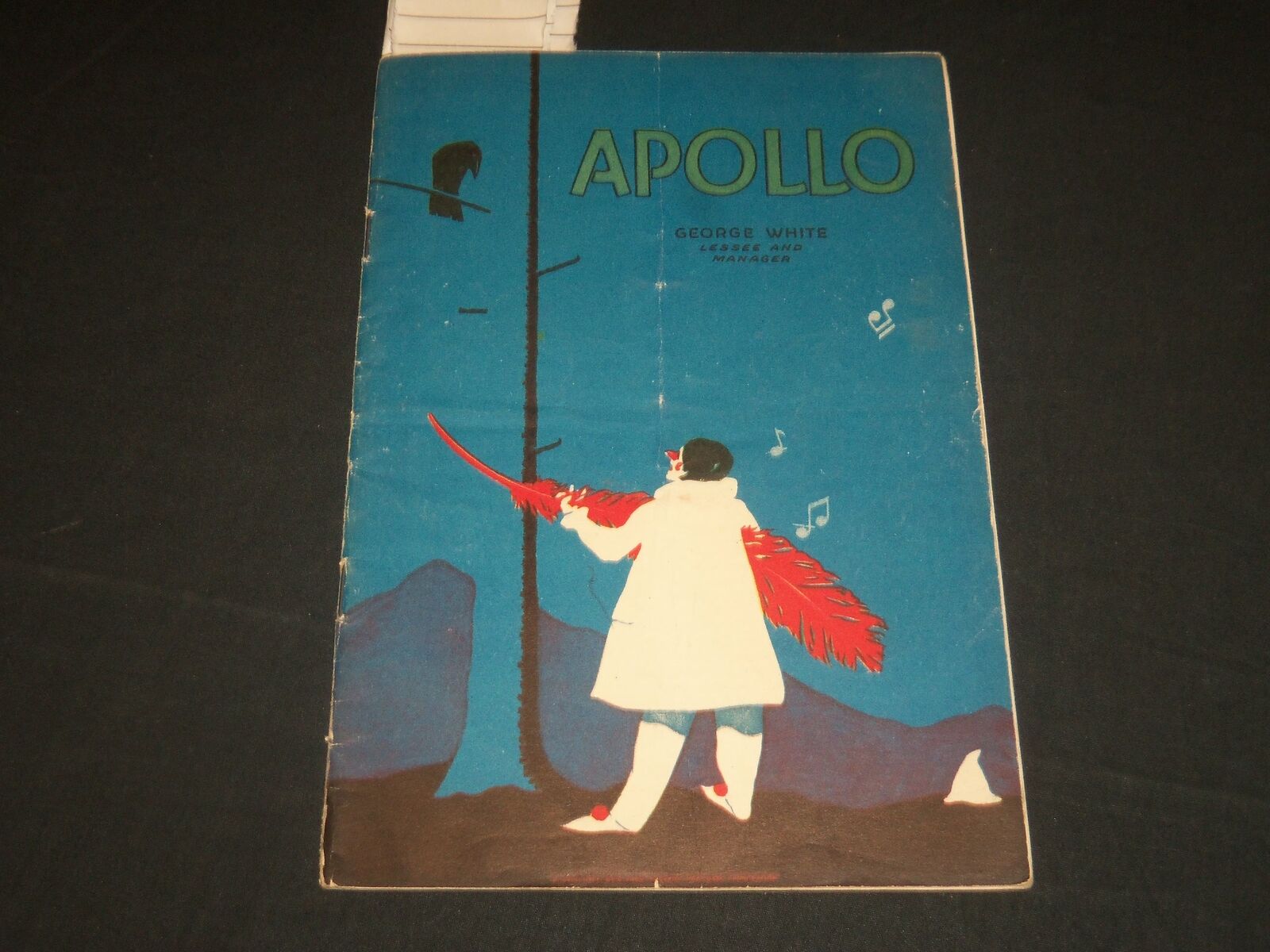 1929 Harlem - Apollo Theatre Program - George White - J 5667