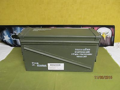 Military Surplus 40mm Pa-120 Large Ammo Can Box 100% Steel Excellent 1 Each