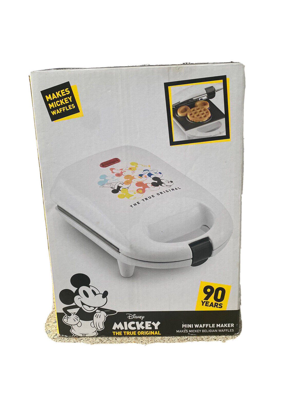 The True Original Mickey Mouse Waffle Maker 90th Anniversary