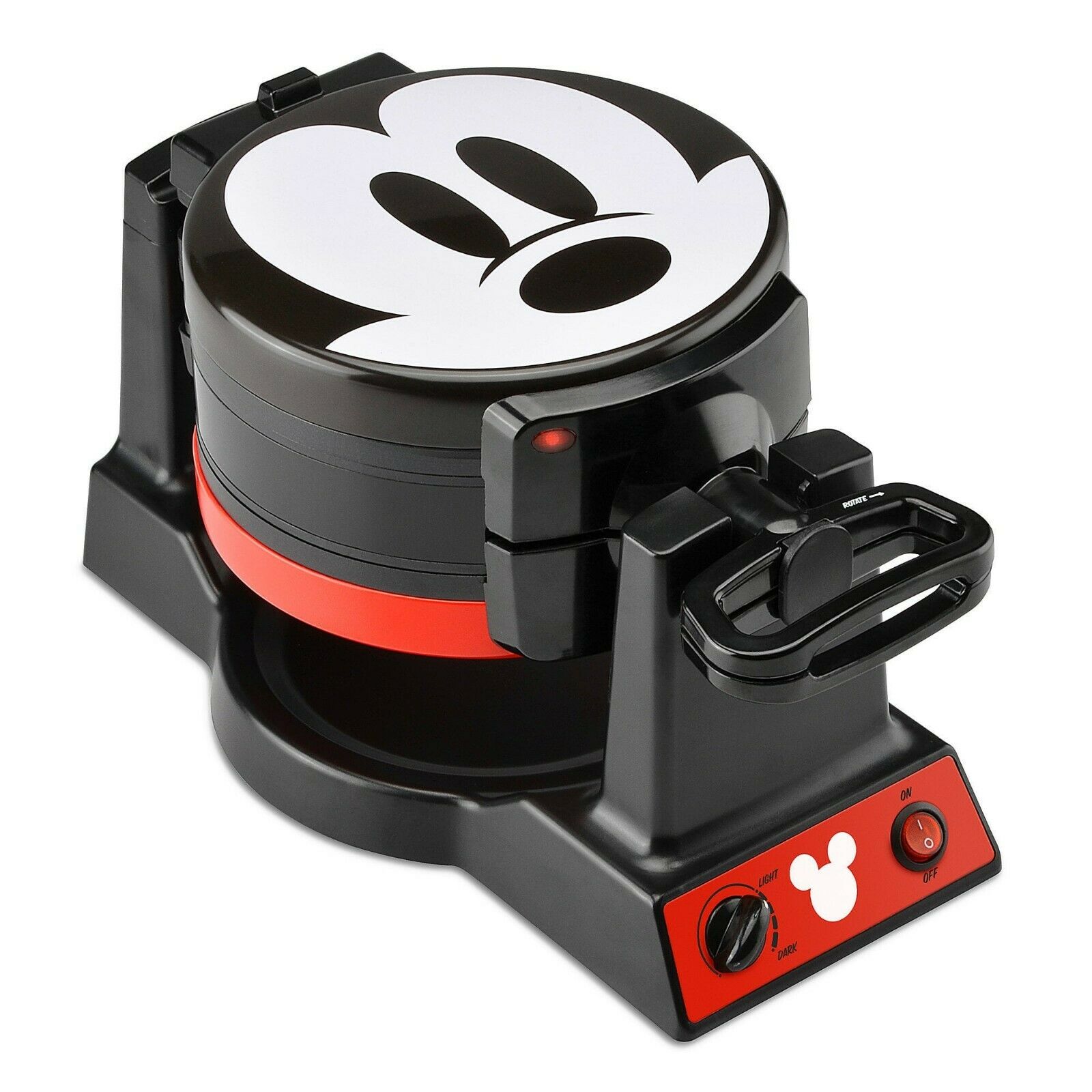 Disney Mickey Mouse 90th Anniversary Double Flip Waffle Maker * New In Box * Wow