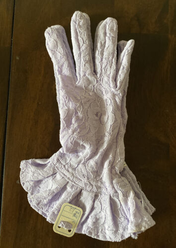 Nwt Light Purple Lace Lovers By Finale Shortie Gloves