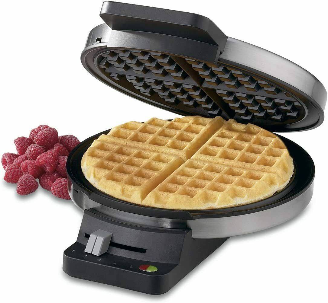 Cuisinart Wmr-ca Round Classic Waffle Maker With 5-setting Browning Control