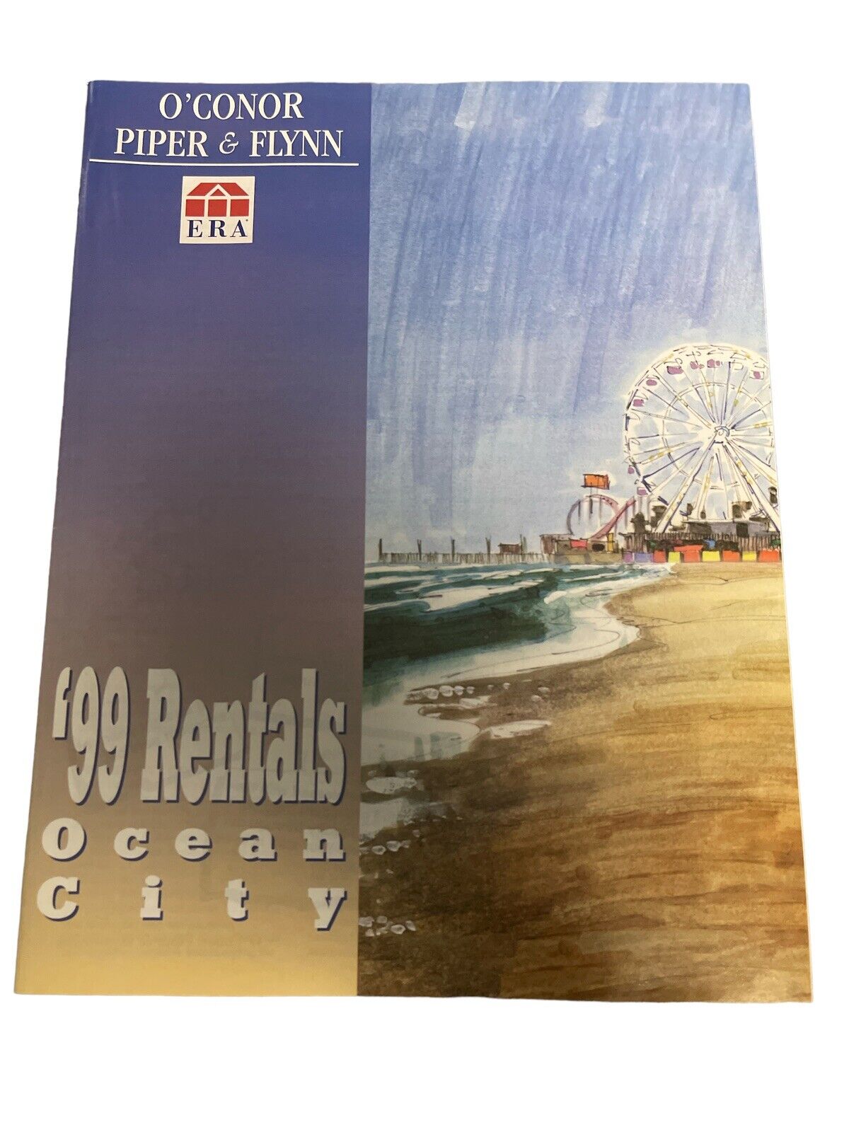 Ocean City Md 1999 Rentals Opf Gc 70pg