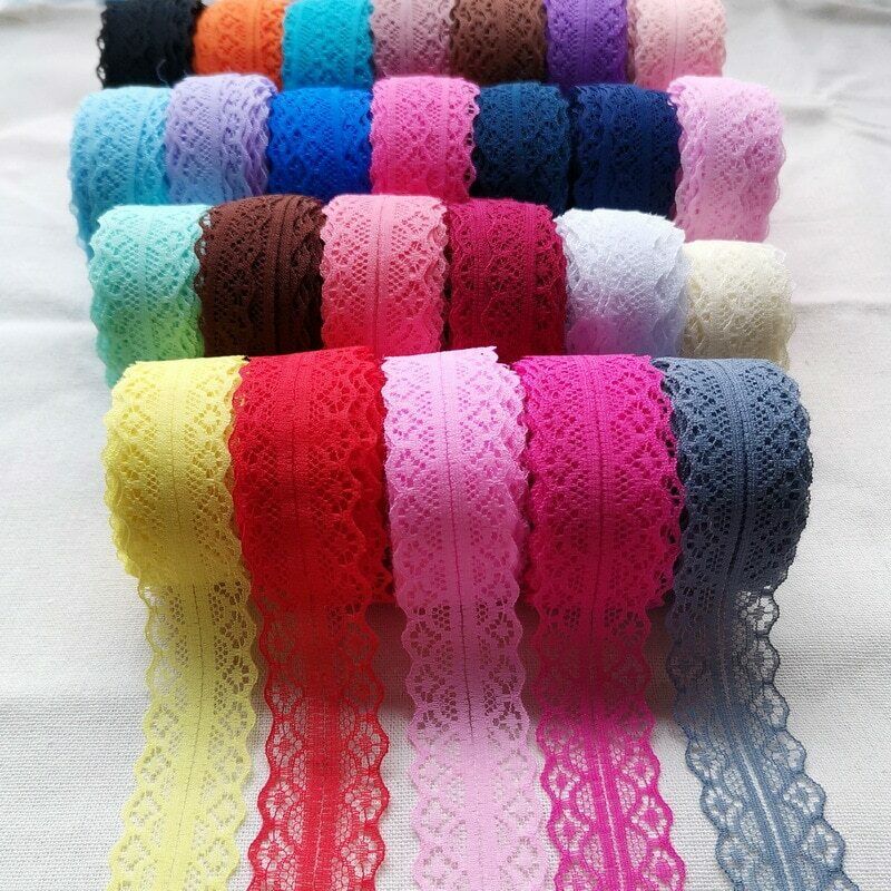 20 Yards Lace Non-elastic Hollow Embroidery Ribbon Diy Underwear Clothing Trims