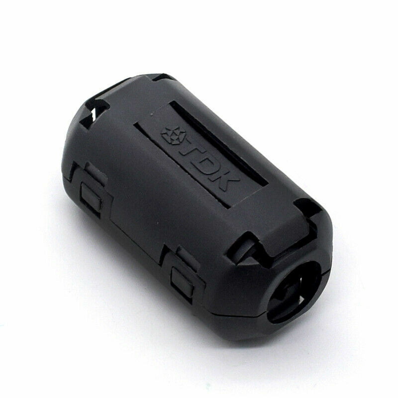 Tdk Zcat2035-0930a Ferrite Ring Black Clip On 9mm Cable Noise Suppresor Emi Rfi