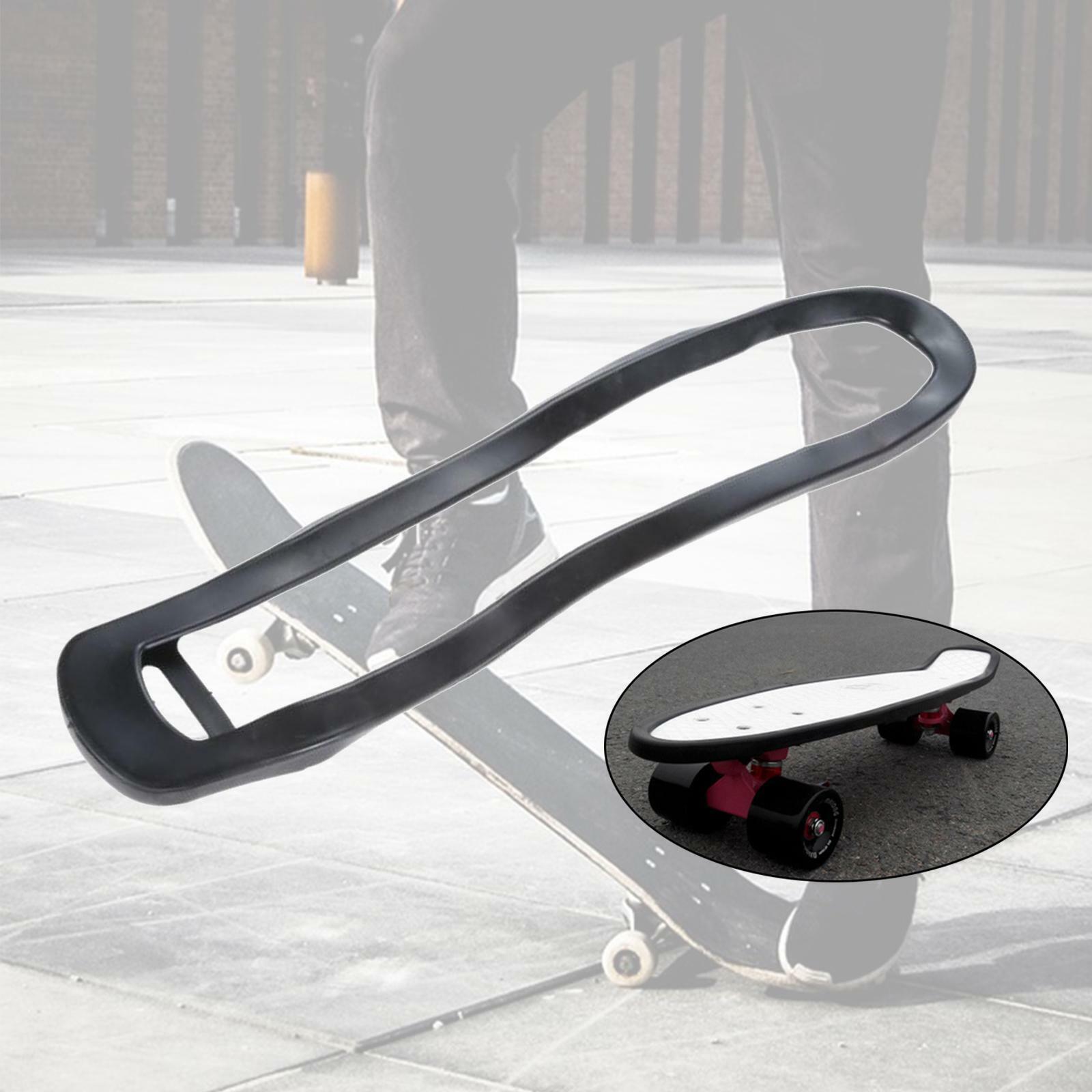 Skateboard Deck Guards Rubber   Durable  Longboard Nose