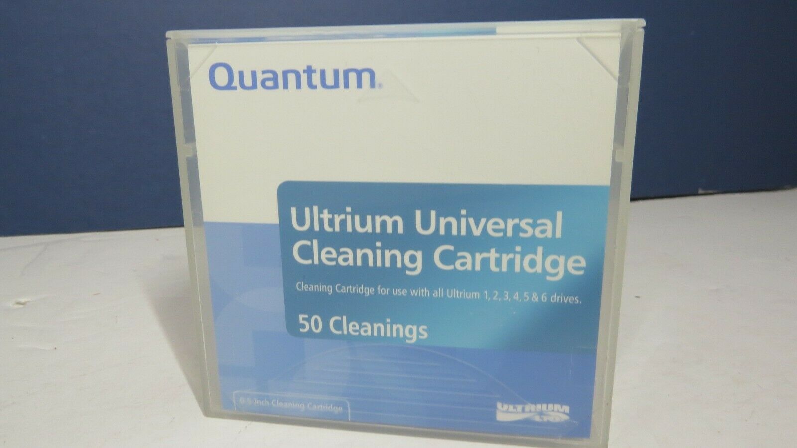 New- Quantum Lto Ultrium Universal Cleaning Cartridge Drive Tape/ Mr-lucqn-01