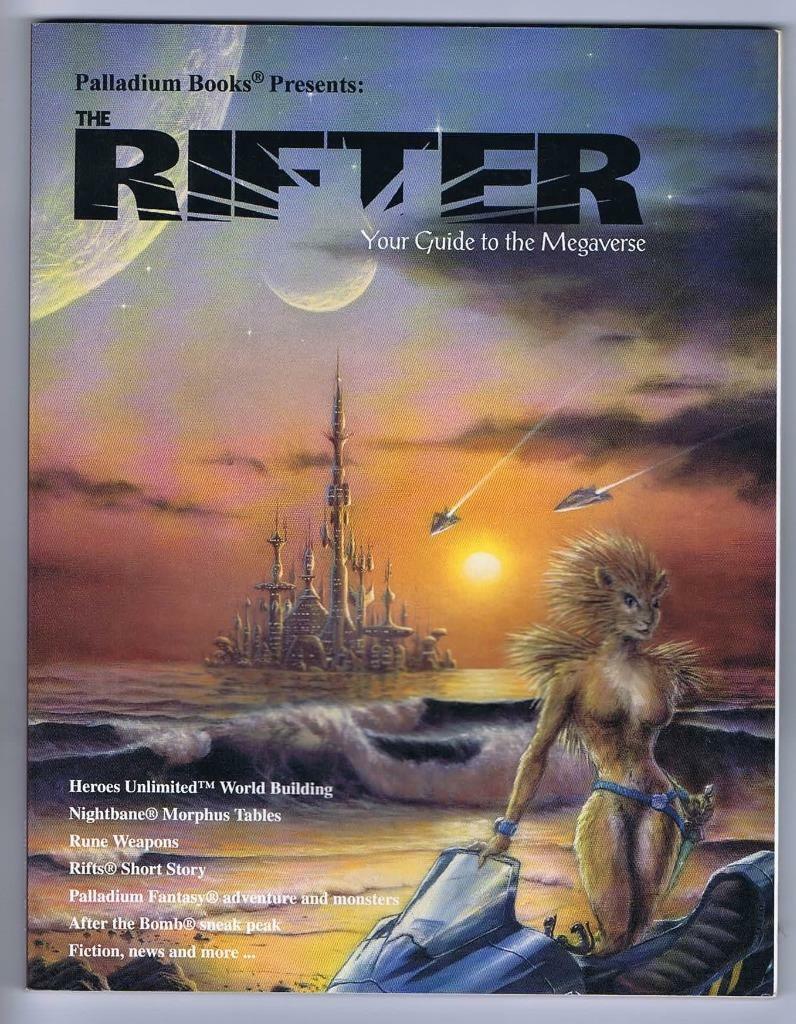 The Rifter: #15 - Guide To The Megaverse (rift Rpg 2001 Palladium Books #115)