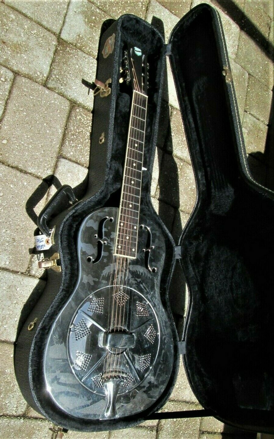 National Reso-phonic Style 0 Resonator Guitar 1994 O With Hard Case