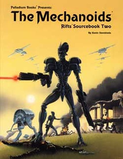 Rifts Sourcebook 2: The Mechanoids $17.99 Value (palladium Books) [plb0805]