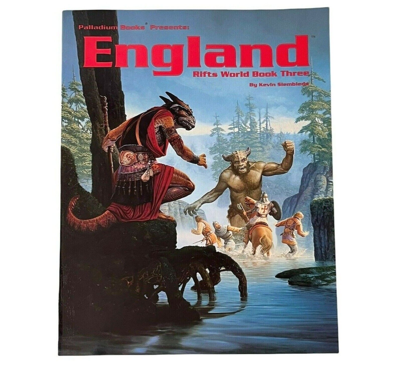 Rifts World Book 3: England Rpg Role Playing Game Palladium Book #807 Likenew