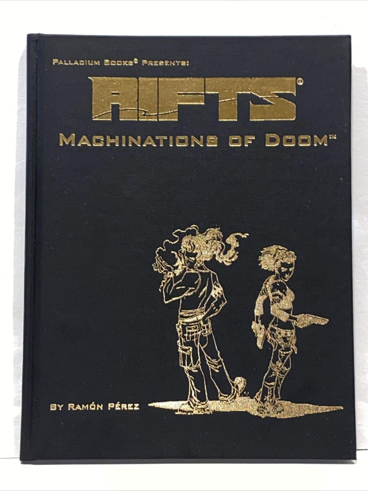 Rifts Machinations Of Doom Gold Hardcover Limited 21/400 Graphic Novel Palladium