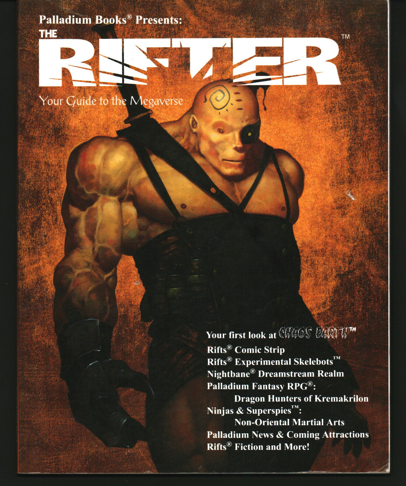 The Rifter # 7 Your Guide To The Megaverse Palladium Books Rifts Rpg Sourcebook